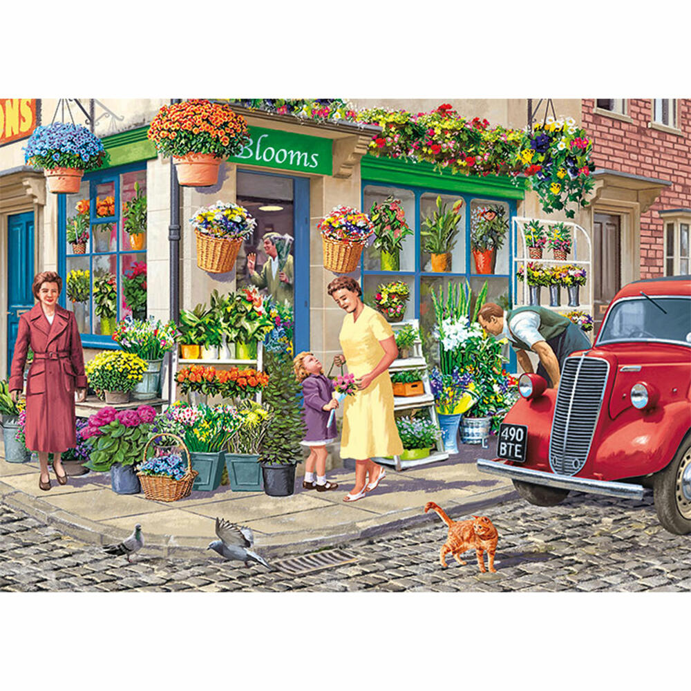 Jumbo Spiele Falcon The Florist, Puzzle, Erwachsenenpuzzle, Puzzlespiel, 1000 Teile, 11297