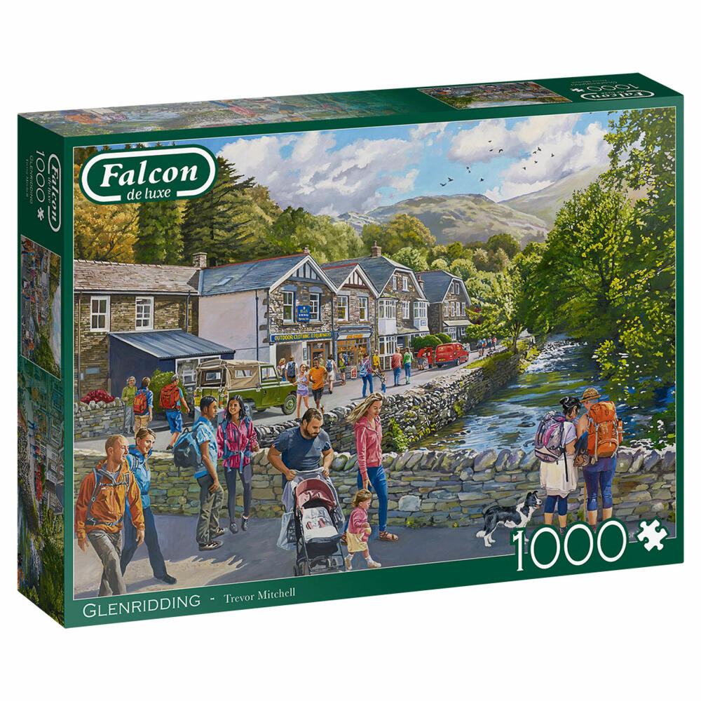 Jumbo Spiele Falcon Glenridding, Puzzle, Erwachsenenpuzzle, Puzzlespiel, 1000 Teile, 11327