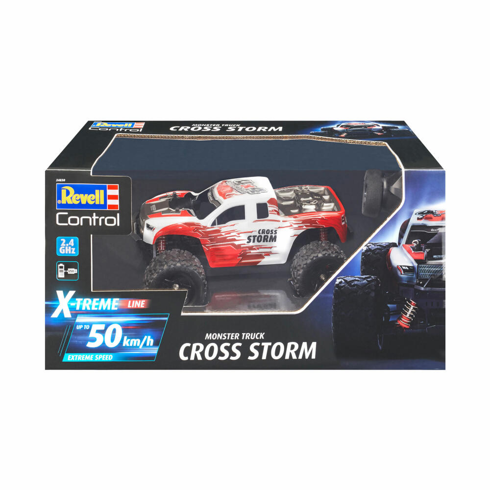 Revell Control X-Treme Cross Storm, ferngesteuerter Monster-Truck, 2.4 GHz, ab 14 Jahren, 24830