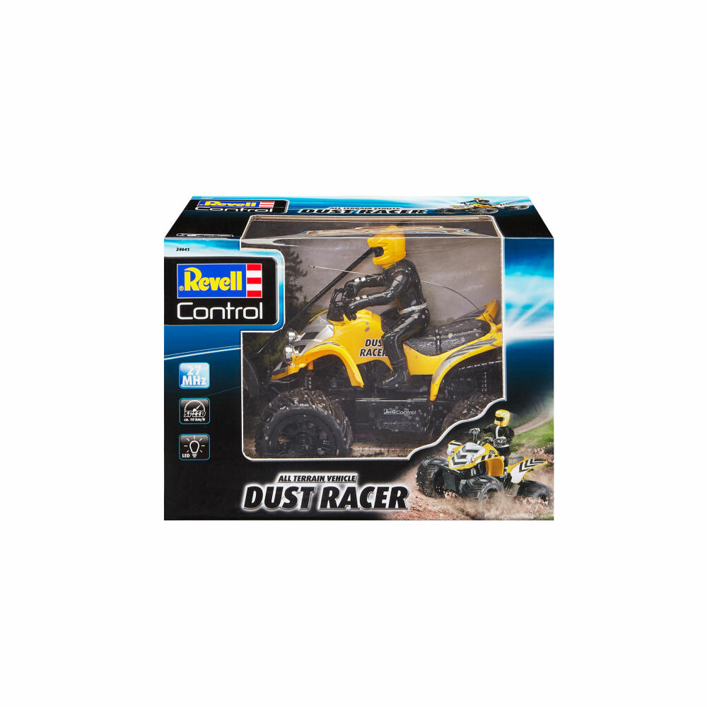 Revell Control Quad ATV New Dust Racer, ferngesteuertes Quadbike, 27 MHz, ab 8 Jahren, 24641