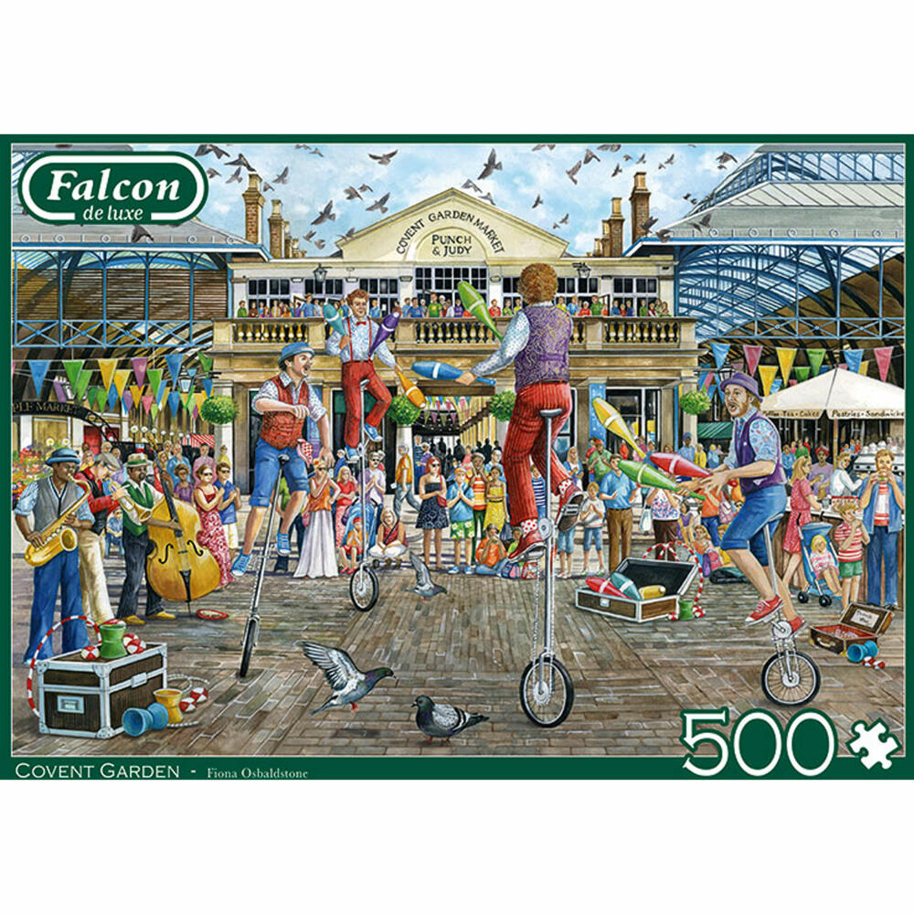 Jumbo Spiele Falcon Covent Garden, Puzzle, Erwachsenenpuzzle, Puzzlespiel, 500 Teile, 11320