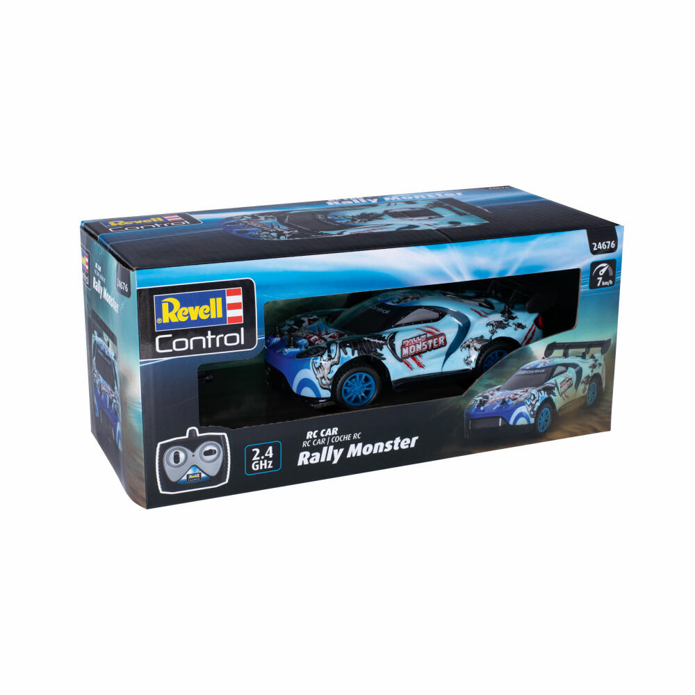 Revell Control Fernlenk-Fahrzeug RC Rally Monster, 2.4 GHz Steuerung, 24676