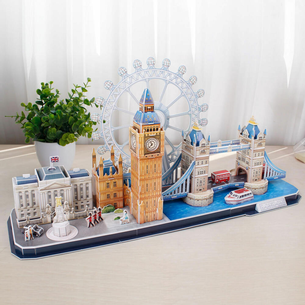 Revell 3D Puzzle City Line London, Städtepuzzle, England, 107 Teile, ab 10 Jahren, 00140