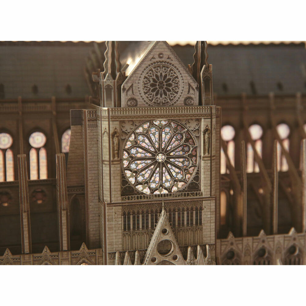 Revell 3D Puzzle Notre Dame de Paris, Kathedrale, 293 Teile, ab 10 Jahren, 00190