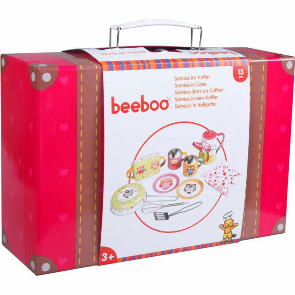 Beeboo Kitchen Service im Koffer, 13 Teile