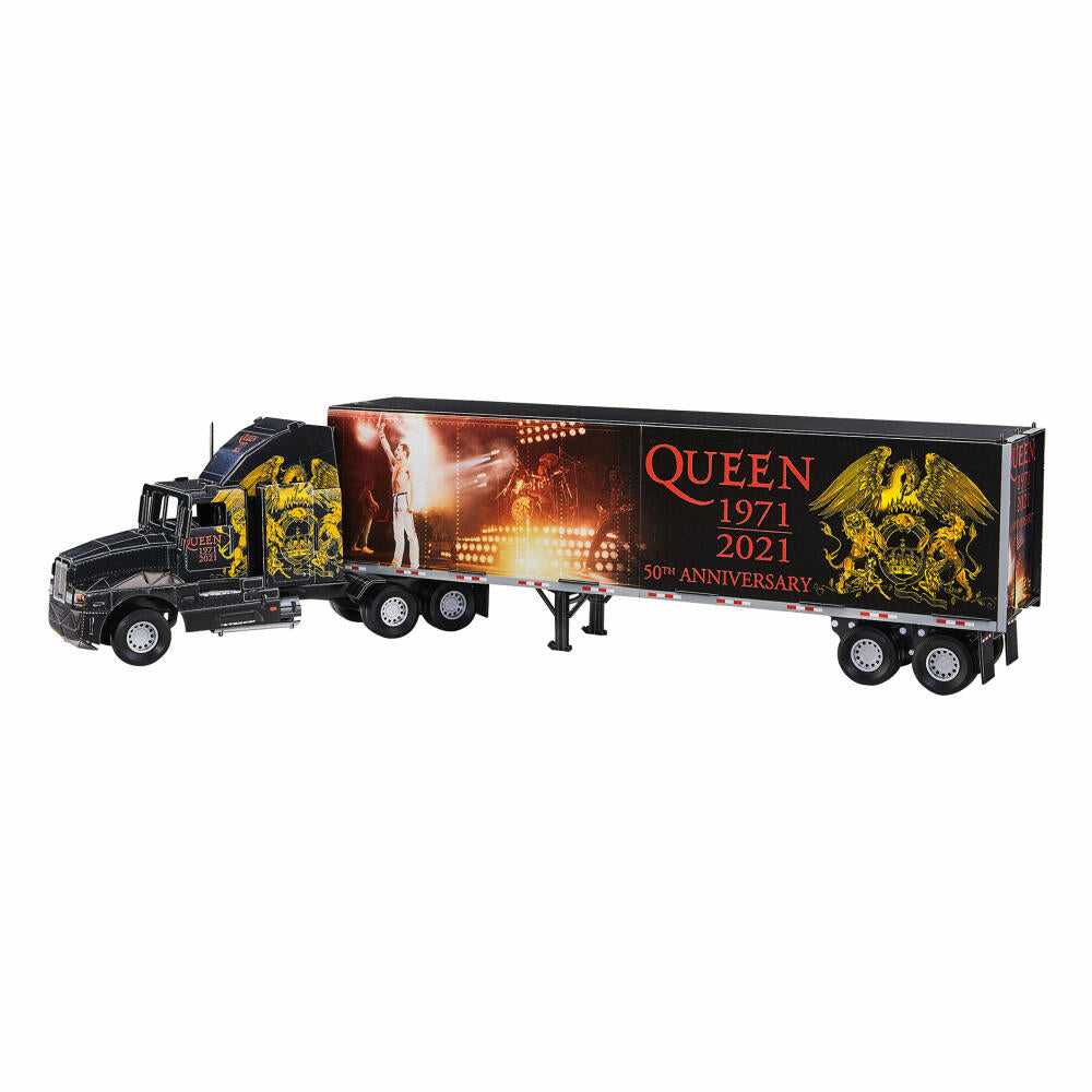 Revell 3D Puzzle QUEEN Tour Truck 50th Anniversary, Band LKW, 128 Teile, ab 10 Jahren, 00230