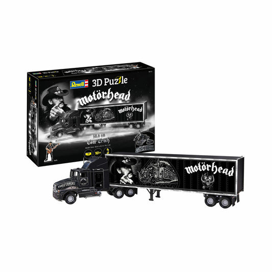 Revell 3D Puzzle Motörhead Tour Truck, Band Truck, 3D-Puzzles, 128 Teile, ab 10 Jahre, 00173