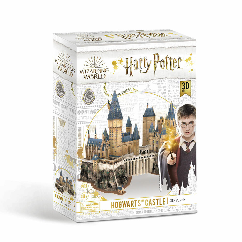 Revell 3D Puzzle Harry Potter Hogwarts Castle, Schloss, Schule, 197 Teile, ab 8 Jahre, 00311