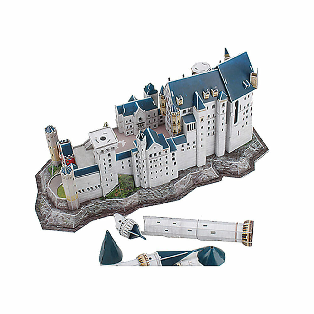 Revell 3D Puzzle Schloss Neuschwanstein, LED Edition, mit Beleuchtung, 128 Teile, ab 10 Jahren, 00151