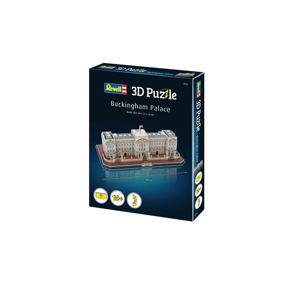 Revell 3D Puzzle Buckingham Palace, Sehenswürdigkeit, 72 Teile, ab 10 Jahre, 00122