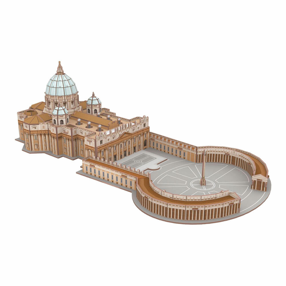 Revell 3D Puzzle Petersdom, San Pietro in Vaticano, Vatikan, 68 Teile, ab 10 Jahren, 00208