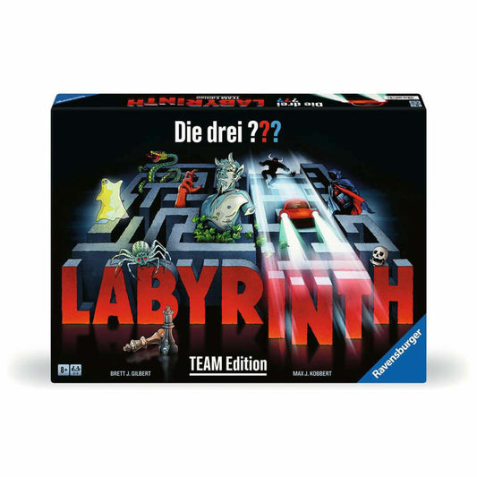 Ravensburger Die drei ??? Labyrinth - Team Edition, Gesellschaftsspiel, Brettspiel, 22685