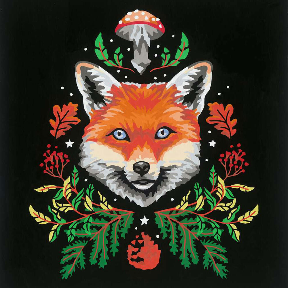 Ravensburger CreArt Pixie Cold: Fox, Malen nach Zahlen, Malset, Malvorlage, Malen, 23511