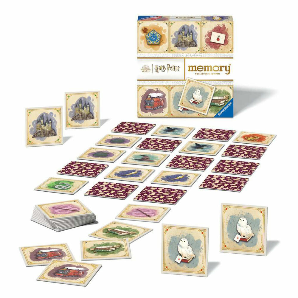 Ravensburger Collectors memory Harry Potter, Memospiel, Merkspiel, Klassiker, ab 6 Jahren, 22349