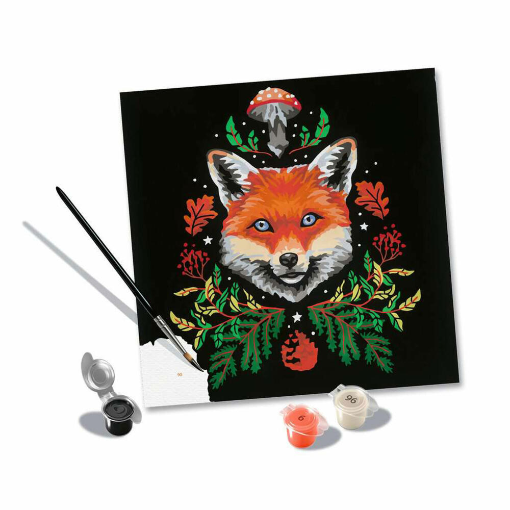 Ravensburger CreArt Pixie Cold: Fox, Malen nach Zahlen, Malset, Malvorlage, Malen, 23511