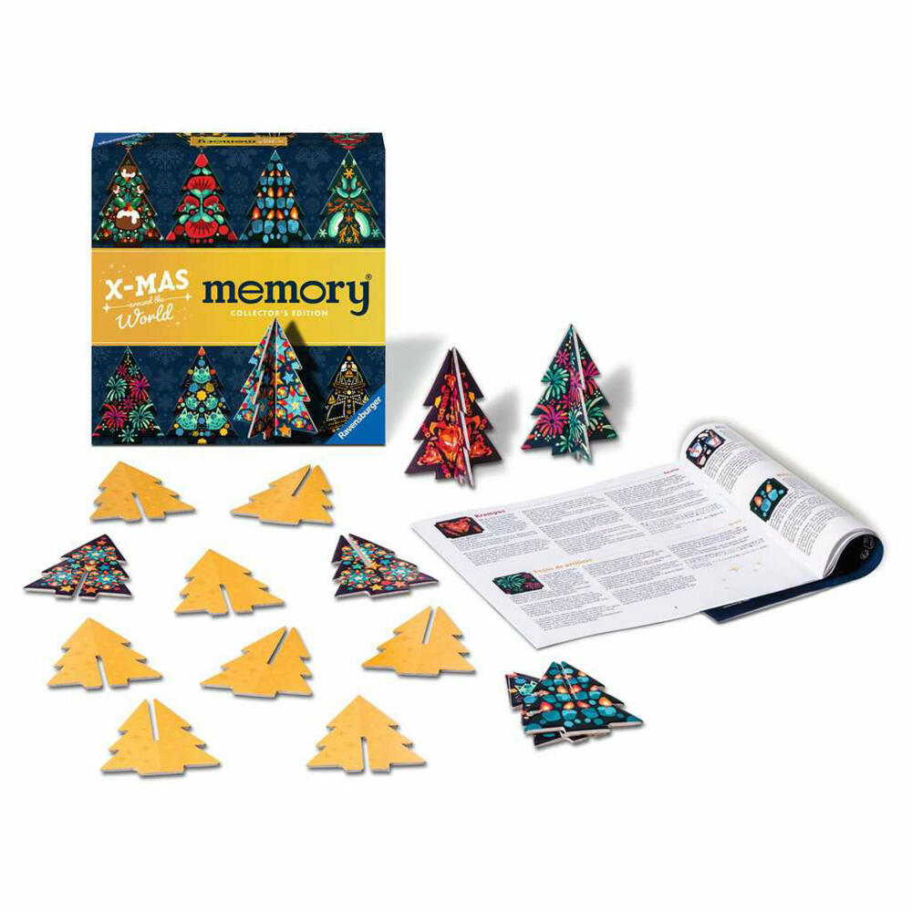 Ravensburger Collectors memory Weihnachten, Memospiel, Merkspiel, Klassiker, ab 6 Jahren, 22350