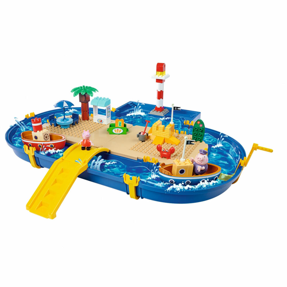 BIG Waterplay Peppa Pig Holiday Wasserbahn, Wasserspielzeug, Wasser Bahn, Wutz, 800055140