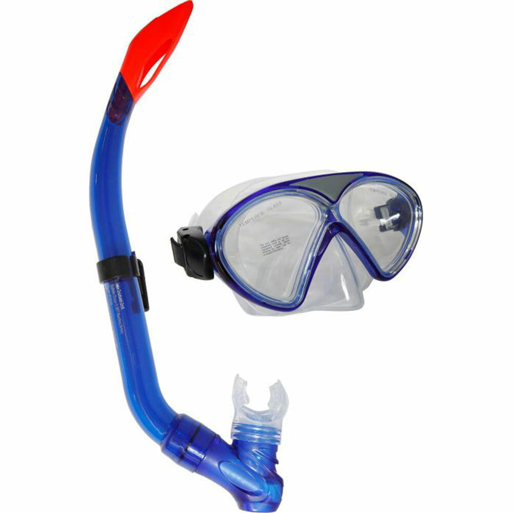 Splash&Fun Splash & Fun Maske + Schnorchel Kid, Silikon, 5+