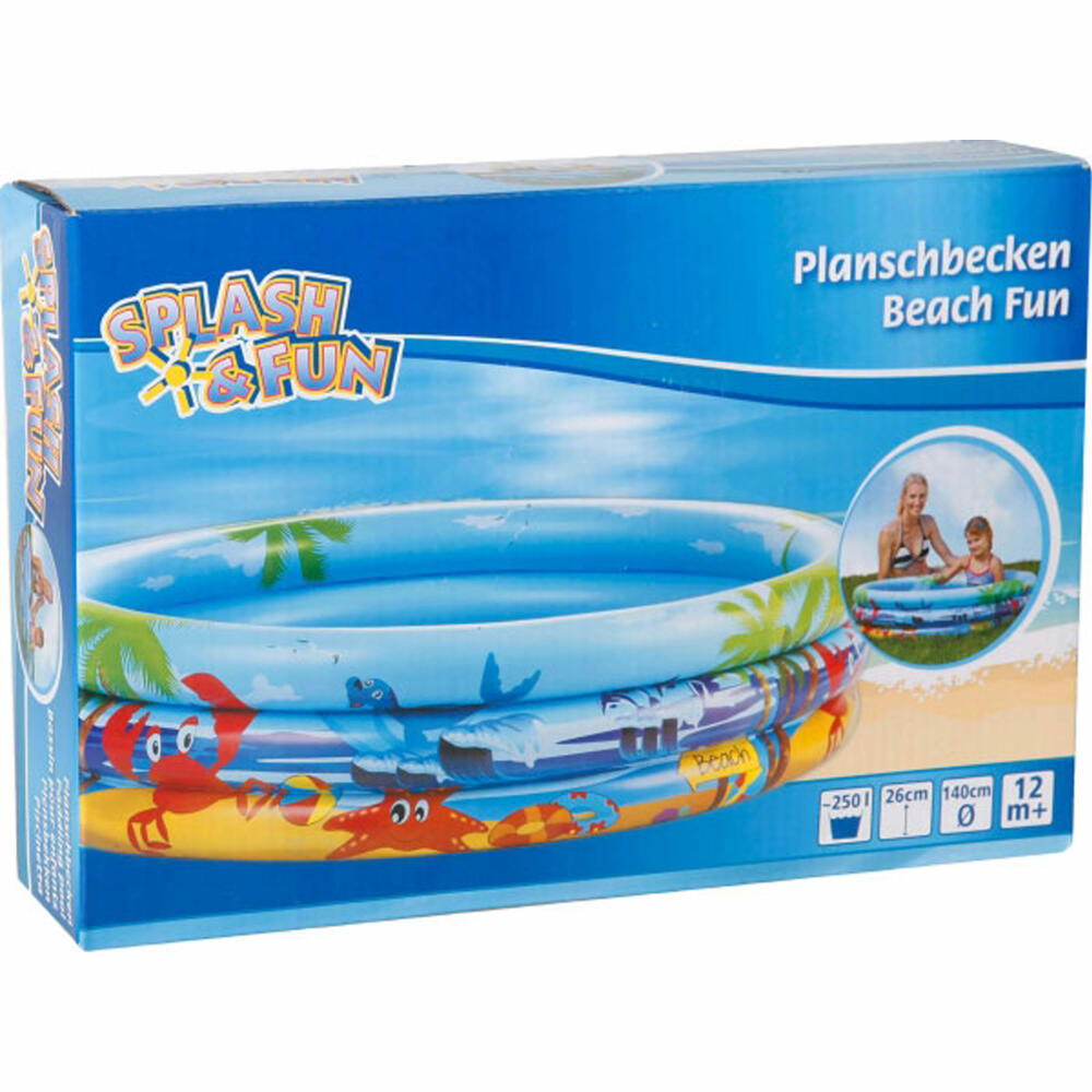 Splash&Fun Splash & Fun Planschbecken Beach Fun, # 140 cm