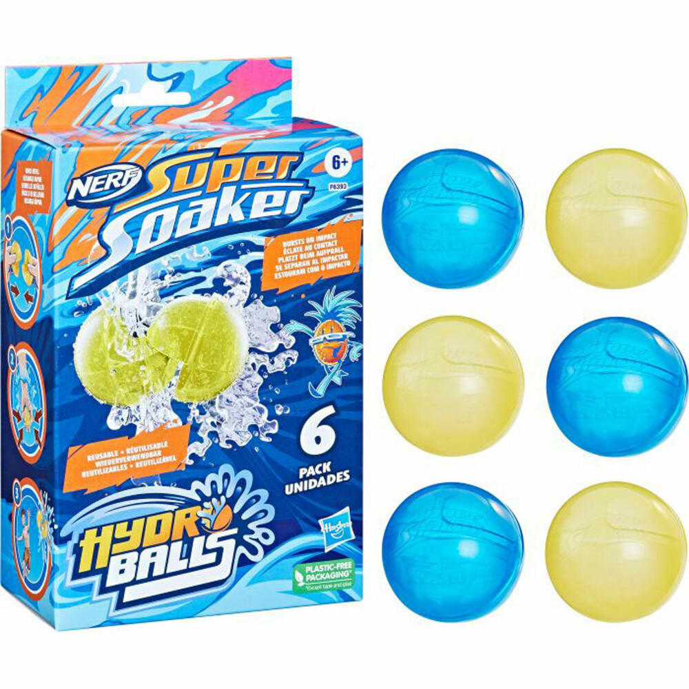 Hasbro Super Soaker Hydro Balls 6er Pack