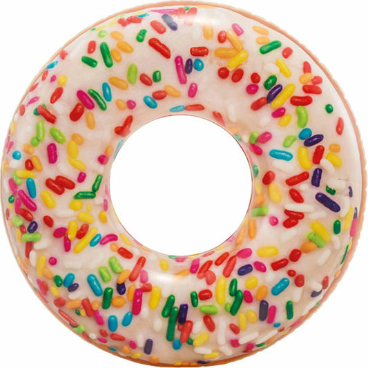 Bauer Intex Schwimmreifen Sprinkle Donut Tube, ab 9 Jahre, 114cm