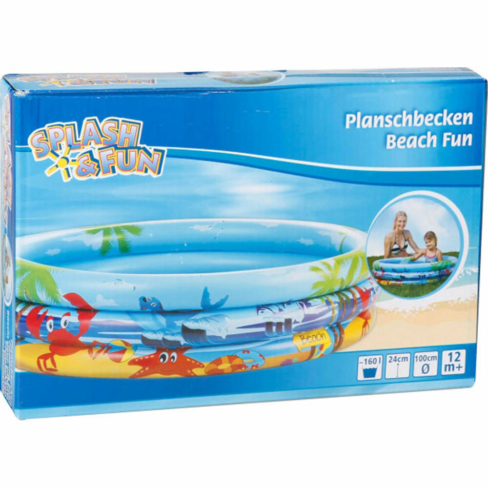 Splash&Fun Splash & Fun Planschbecken Beach Fun # 100 cm