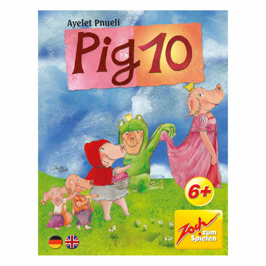 Zoch Pig 10, Rechenspiel, Knobelspiel, Kartenspiel, Kinder Spiel, Gesellschaftsspiel, 601105052