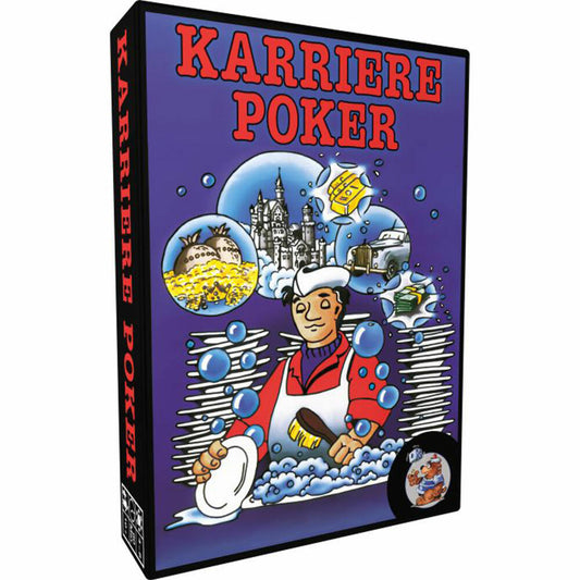 Heidelbär Games Karriere Poker, Kartenspiel, Gesellschaftsspiel, ab 10 Jahren, HG100