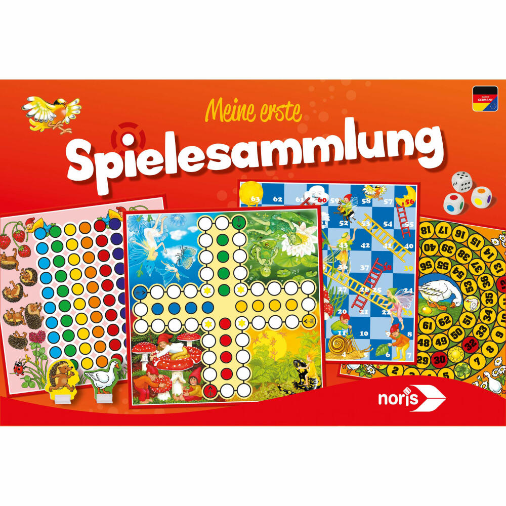 Noris Meine erste Spielesammlung, Spiele Sammlung, Brettspiel, Kinder, Familien, Spiel, 606021685