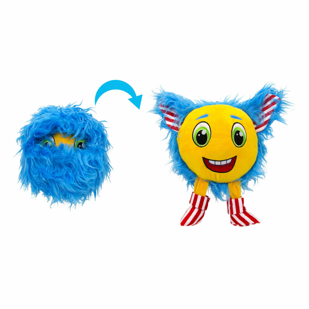 Simba Furlocks große Plüschmonster Ulli, Kuscheltier, Plüschtier, Spielzeug, Blau, Stoff, 20 cm, 105951501ULL