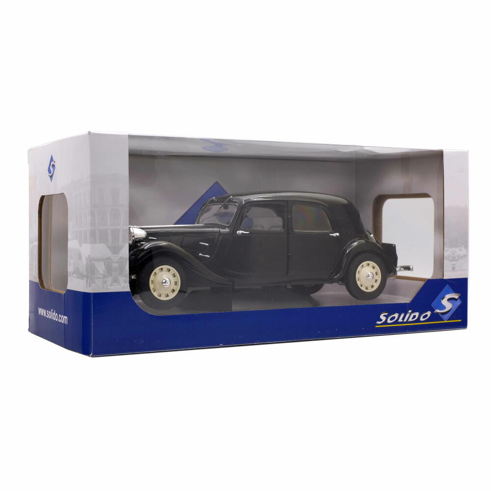 Solido Citroen Traction 11CV 1937, Modellauto, Auto, Limousine, Miniatur, Schwarz, 1:18, 421184480