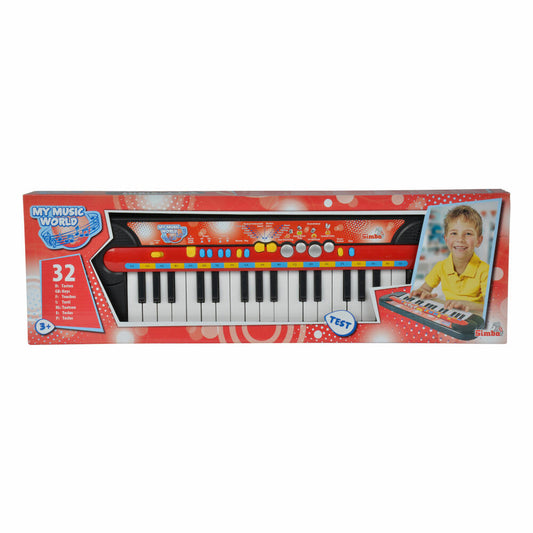 Simba My Musik World, Keyboard, Instrument, Musik, Klavier, Spielzeug, Kunststoff, 16.5 cm, 106833149