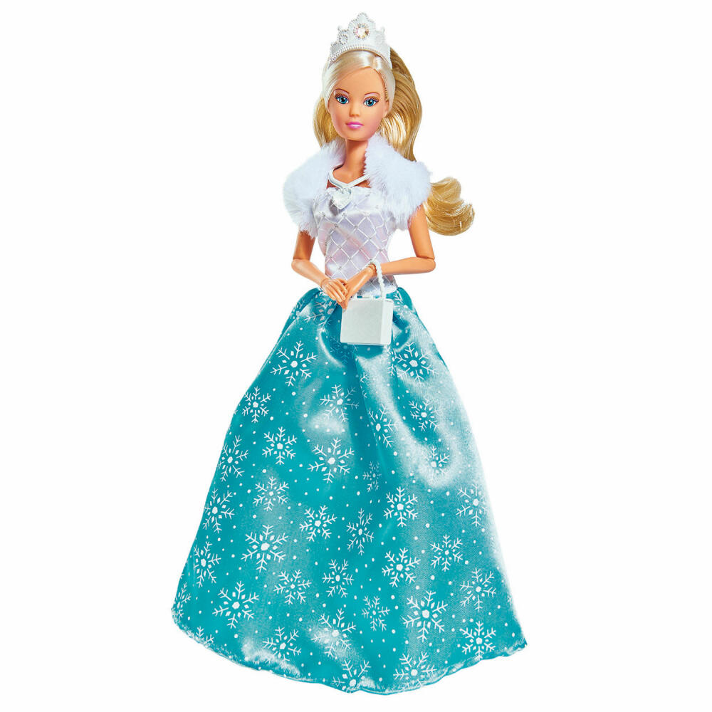 Simba Steffi Love Ice Princess Kleid, Eisprinzessin, Winter Prinzessin, Accessoires, Zubehör, für Steffi 29 cm, 105723205