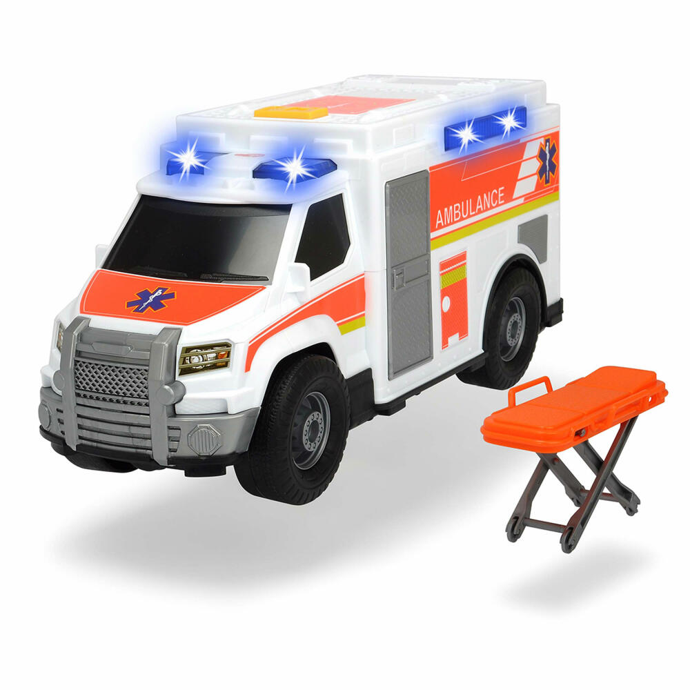 Dickie Toys Medical Responder, Krankenwagen, Notarzt, Rettungswagen, Spielzeugauto, Auto, Spielzeug, 203306002