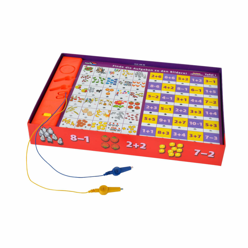 Noris Rechen-Electric, Elektrisches Spielbrett, Brettspiel, Lernspiel, Kinder, Spiel, 606013721