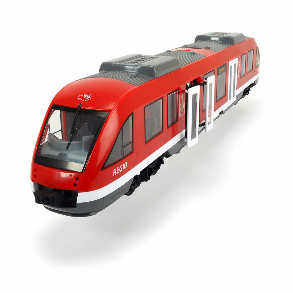 Dickie Toys City Train, Stadtbahn, Regionalbahn, Zug, Eisenbahn, Spielzeug, Modell, 1:43, 203748002