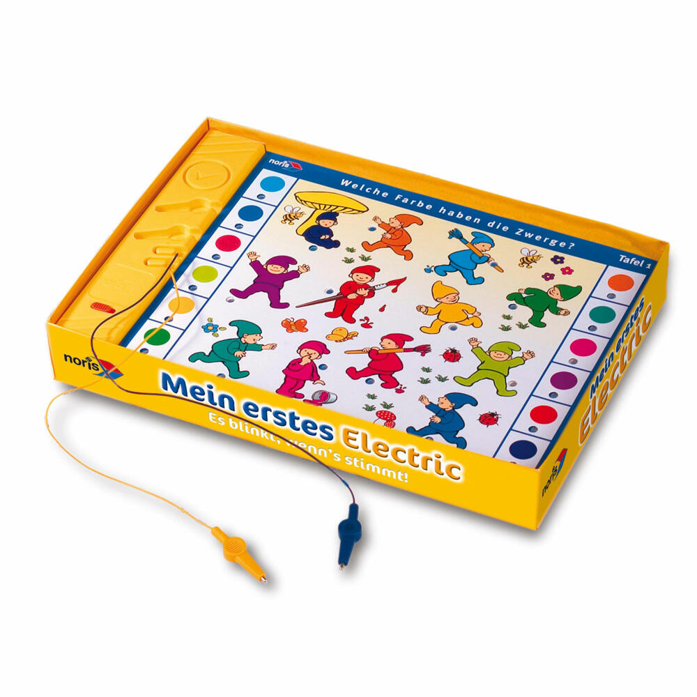 Noris Mein erstes Electric, Elektrisches Spielbrett, Brettspiel, Rätselspiel, Kinder, Spiel, 606013714