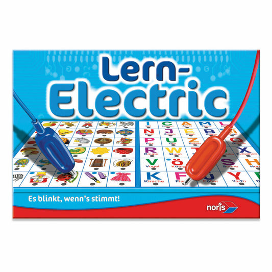 Noris Lern-Electric, Brettspiel, Spielbrett, Gesellschaftsspiel, Kunststoff, 606013711
