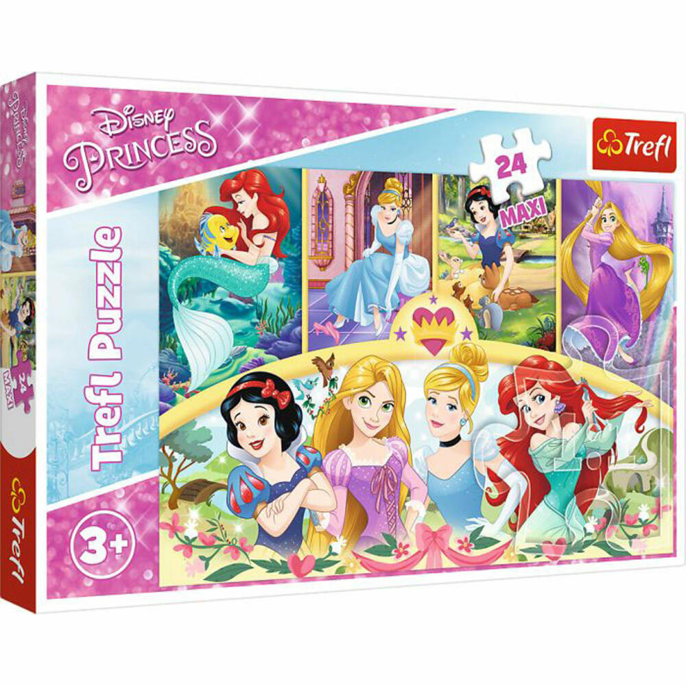 TREFL 14294 Maxi Puzzle 24 Teile - Disney Prinzessinnen