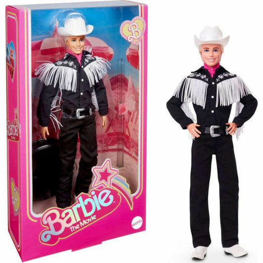 Mattel Barbie Ken Puppe Zum Film, Modepuppe, Anziehpuppe, Spielpuppe, Cowboy, HRF30