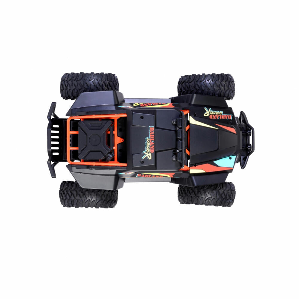 Dickie Toys RC Badland Explorer, ferngesteuerter Monstertruck, Spielzeugauto, Spielzeug Auto, 201107005