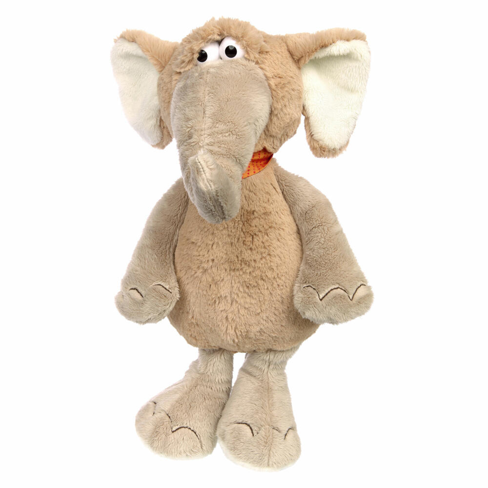 sigikid Mood Pets Elefant, Kuscheltier, Plüschtier, verstellbare Mimikfalte, Stofftier, Polyester, 42959