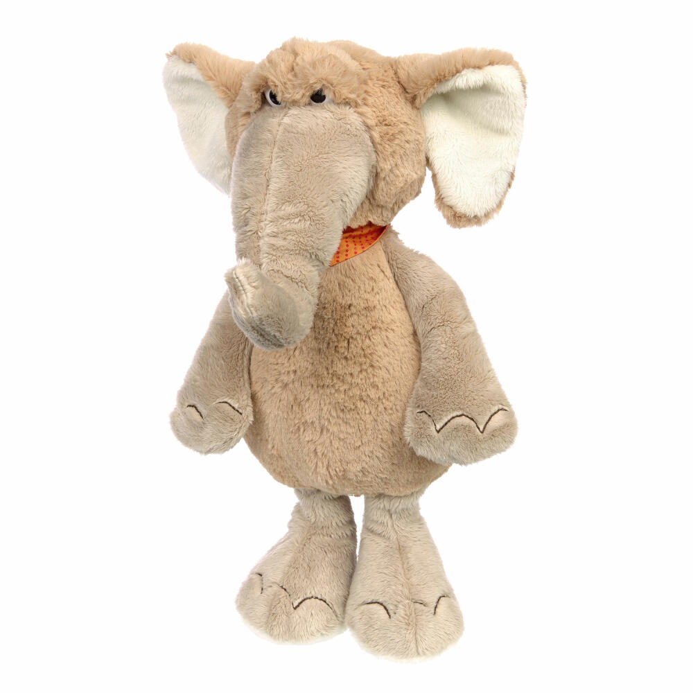 sigikid Mood Pets Elefant, Kuscheltier, Plüschtier, verstellbare Mimikfalte, Stofftier, Polyester, 42959