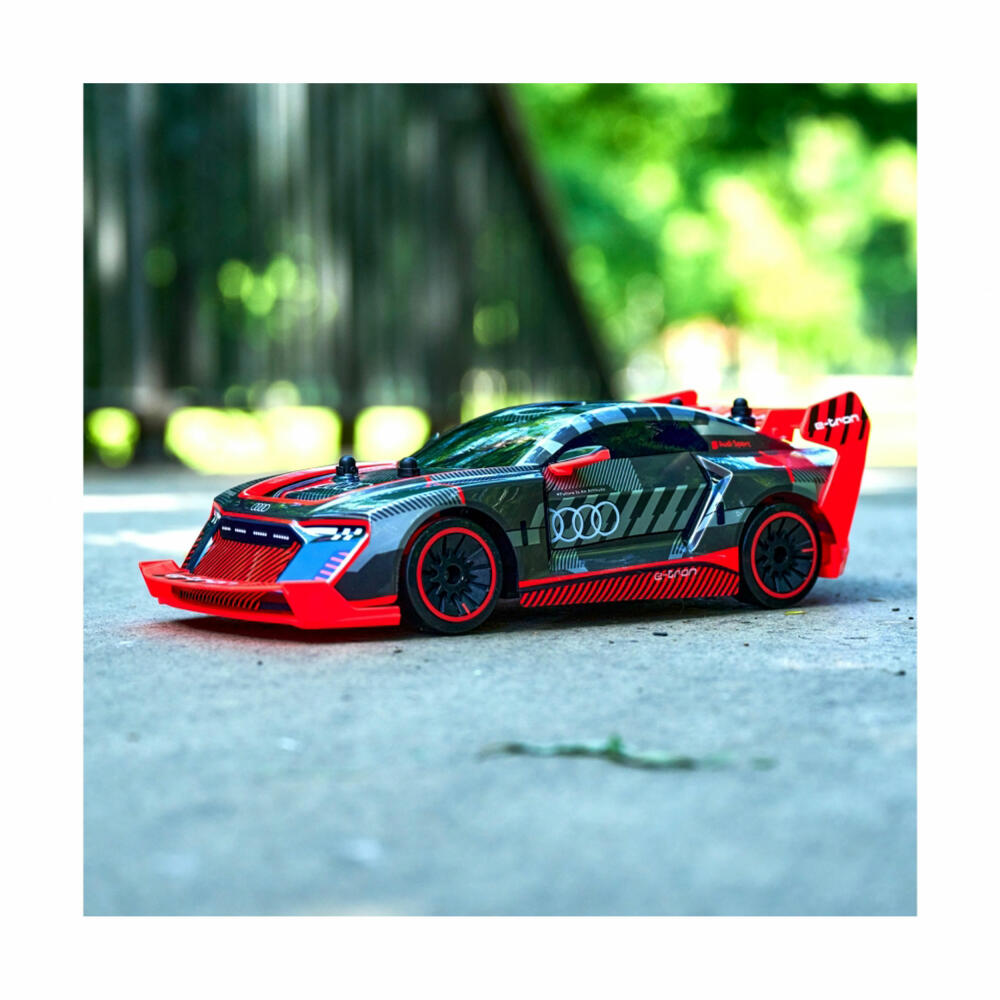 Dickie Toys RC Audi S1 E-Tron Quattro Drift Car RTR, ferngesteuertes Auto, Spielzeugauto, Spielzeug, 201106011