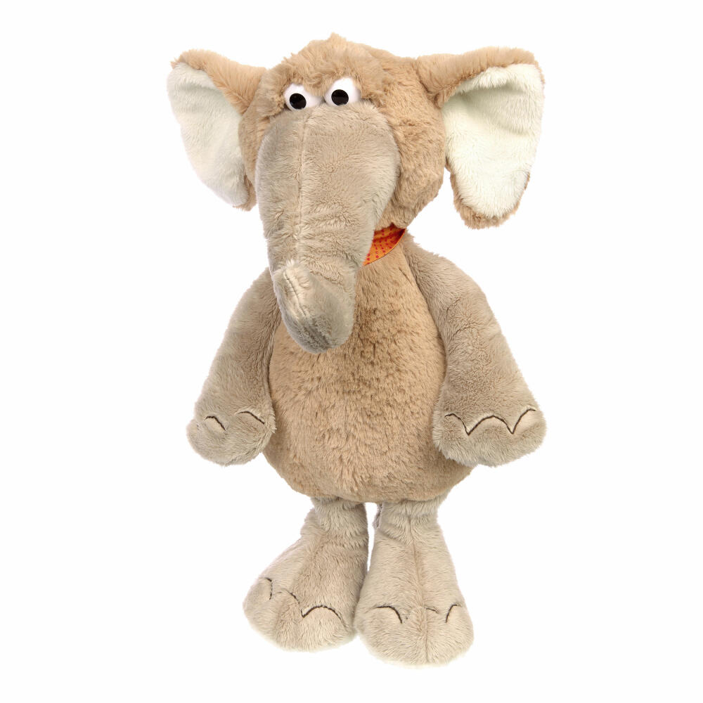 sigikid Mood Pets Elefant, Kuscheltier, Plüschtier, verstellbare Mimikfalte, Stofftier, Polyester, 42959