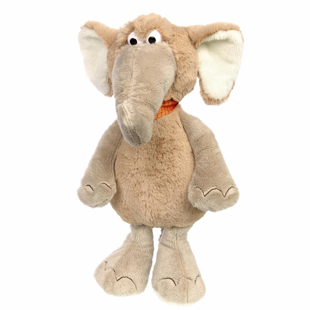 sigikid Mood Pets Elefant, Kuscheltier, Plüschtier, verstellbare Mimikfalte, Stofftier, Polyester, 42959