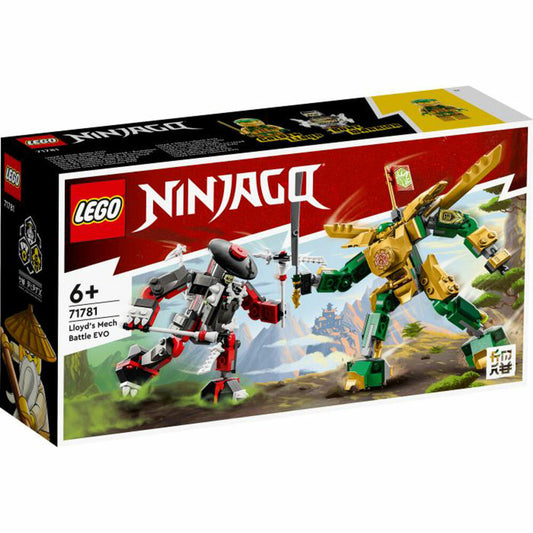 LEGO Ninjago Lloyds Mech-Duell EVO, 223-tlg., Bauset, Konstruktionsset, Bausteine, Spielzeug, ab 6 Jahre, 71781