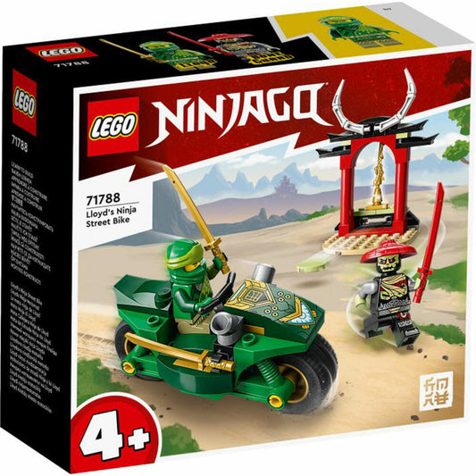 LEGO Ninjago Ninja-Motorrad, 64-tlg., Bauset, Konstruktionsset, Bausteine, Spielzeug, ab 4 Jahre, 71788