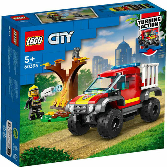 LEGO City Feuerwehr-Pickup, 97-tlg., Auto, Bauset, Bausteine, Spielzeug, ab 5 Jahre, 60393