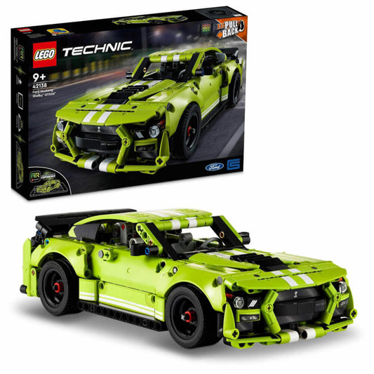 LEGO Technic Ford Mustang Shelby GT500, 544-tlg., Bauset, Konstruktionsset, Bausteine, Spielzeug, ab 9 Jahre, 42138